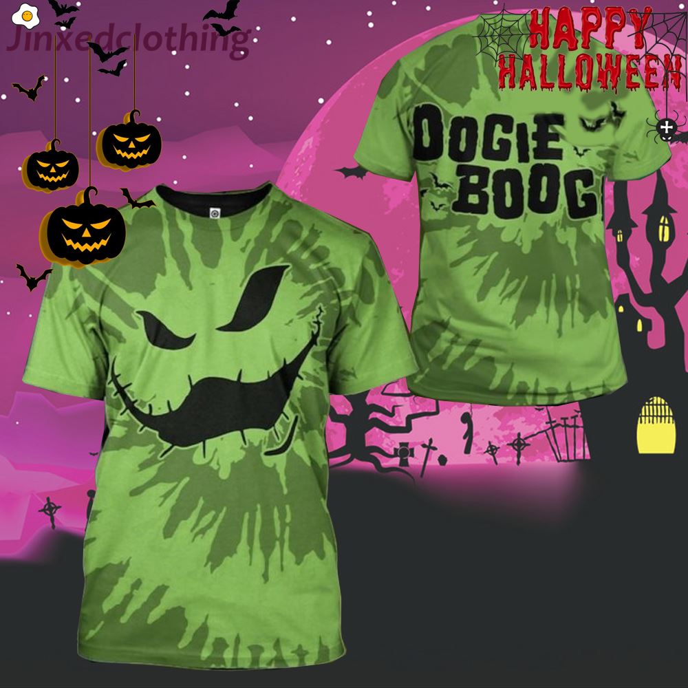 Oogie Boogie Hoodie Costume Sweatshirt Sweatpants T-shirt All Over Printed Oogie Boogie Bash 2023 T-shirt Disney Halloween 